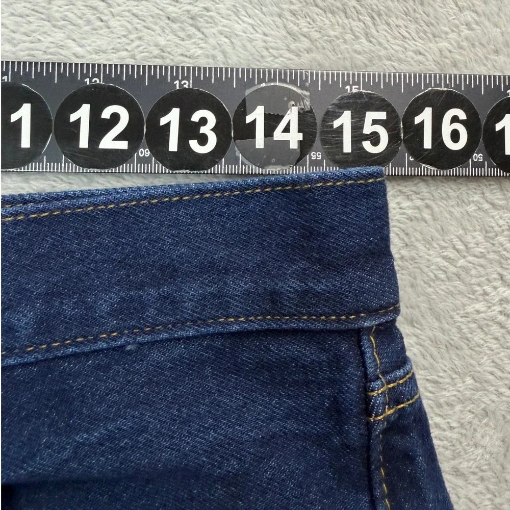 Levis 501 Jeans Mens 30X32 Blue Denim Button Fly Premium Straight Workwear